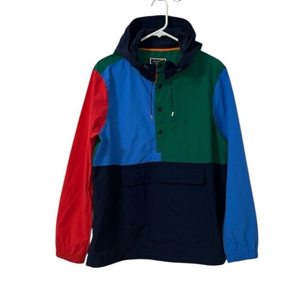 Club Room Men’s Color block Nylon Lightweight Windbreaker Jacket(Size Medium) - Picture 3 of 9